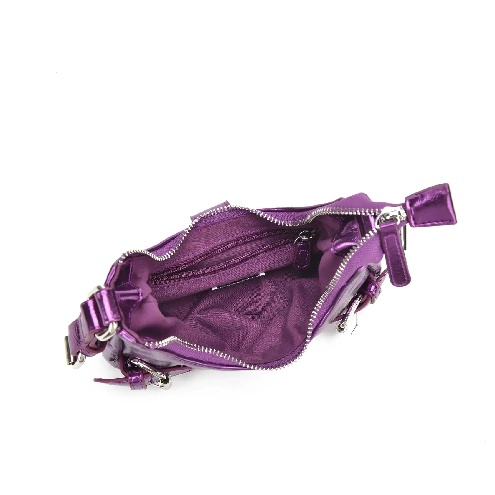 NUNOO | SHOULDER BAGS MUJER | PALMA RECYCLED COOL LIGHT PURPLE | LILA