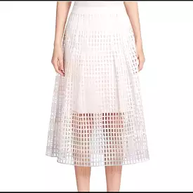 NWT Elie Tahari Mesh Ombré Skirt