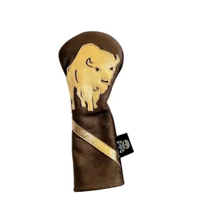 One Of A Kind! The Bourbon Inspired Golden Buffalo Fairway Wood Headcover #2!