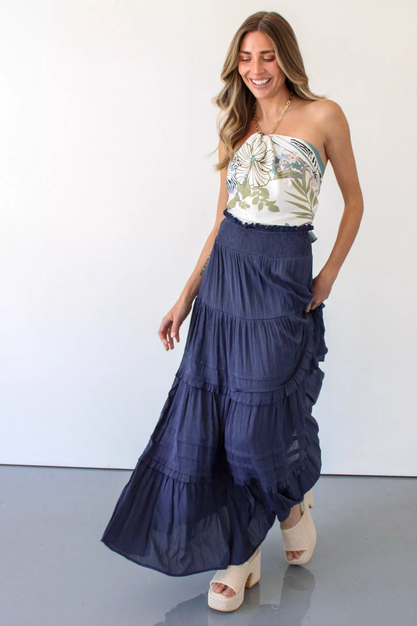 Pacific Cove Maxi Skirt