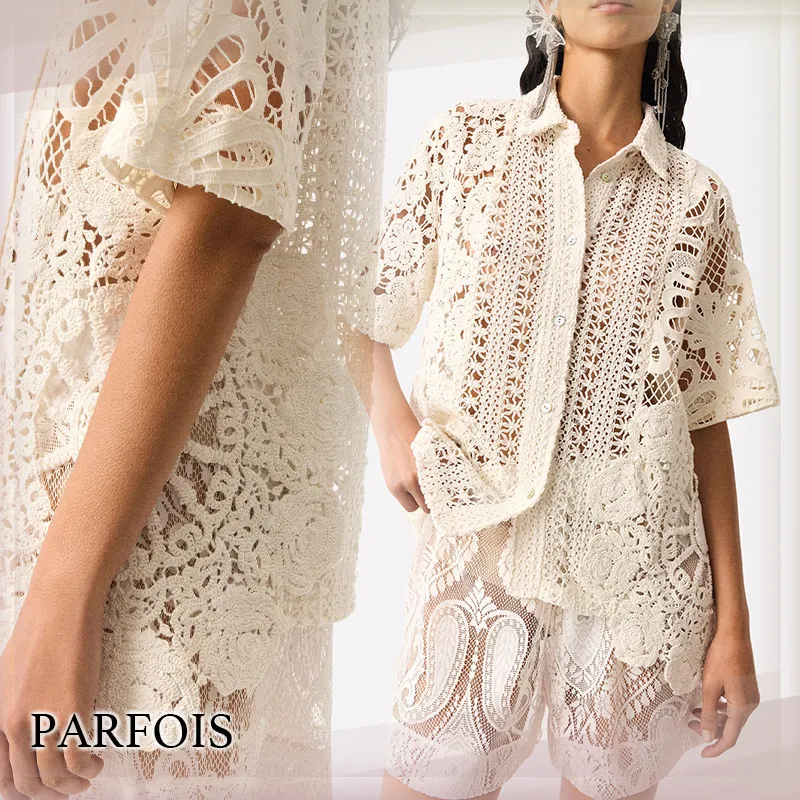 PARFOIS  |Elegant Style Shirts & Blouses