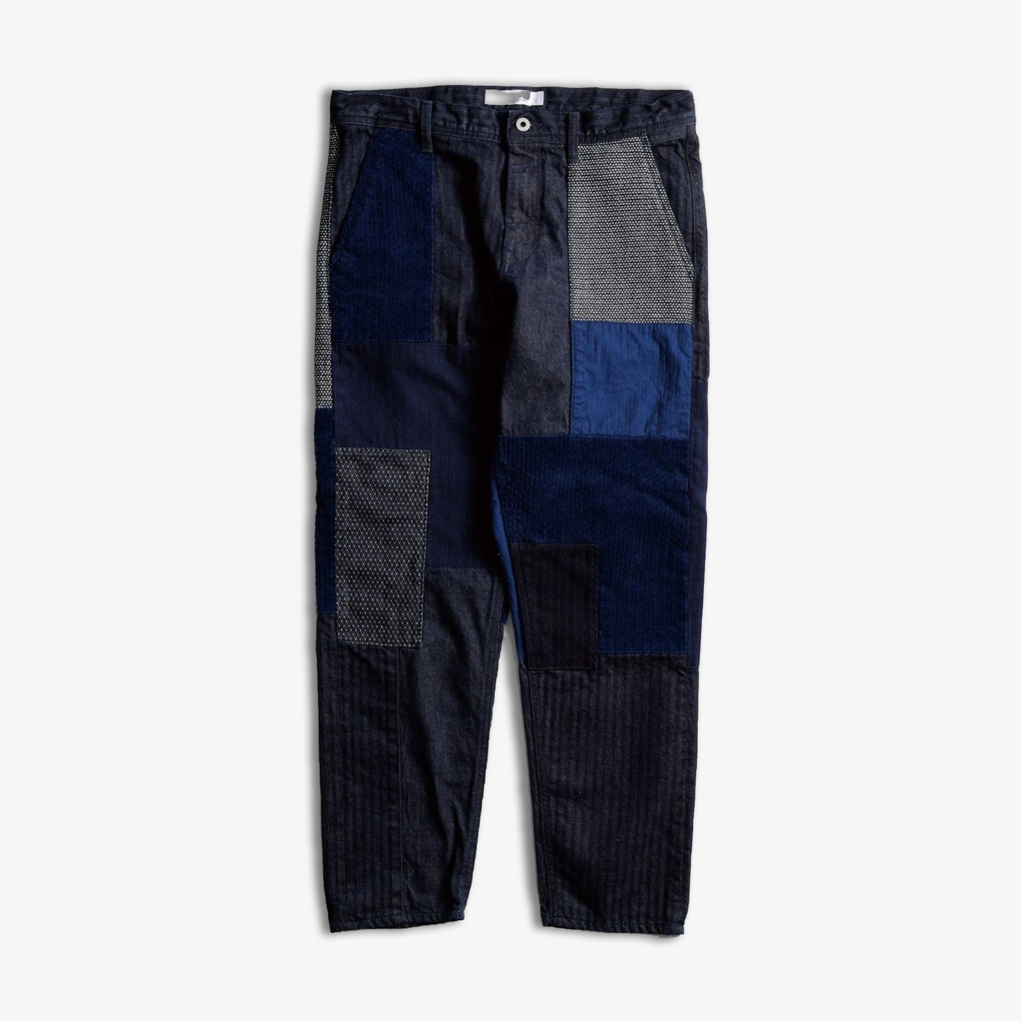 PATCHWORK PANTS RINSE 23AW 'INDIGO'