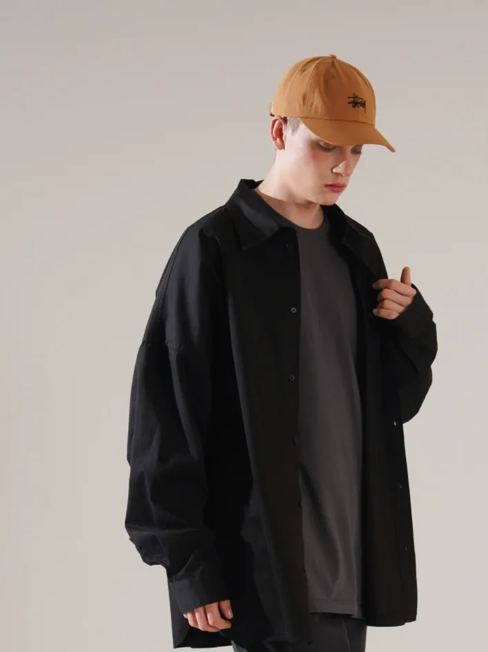 perstep  |Unisex Street Style Long Sleeves Plain Cotton