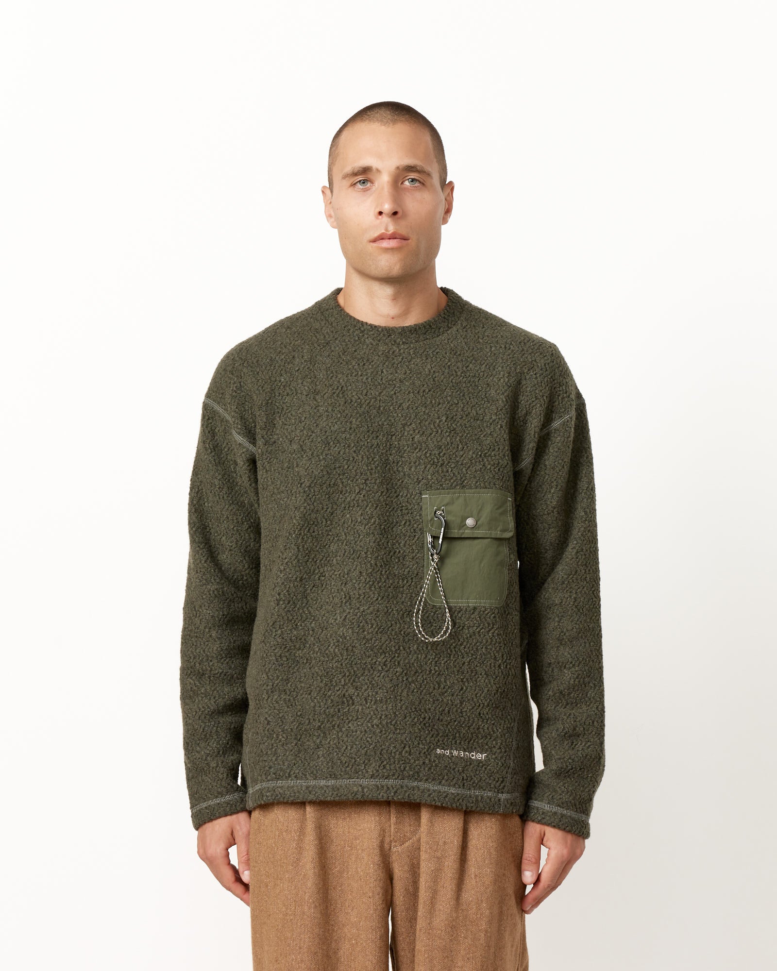 Re Wool JQ Crew Neck