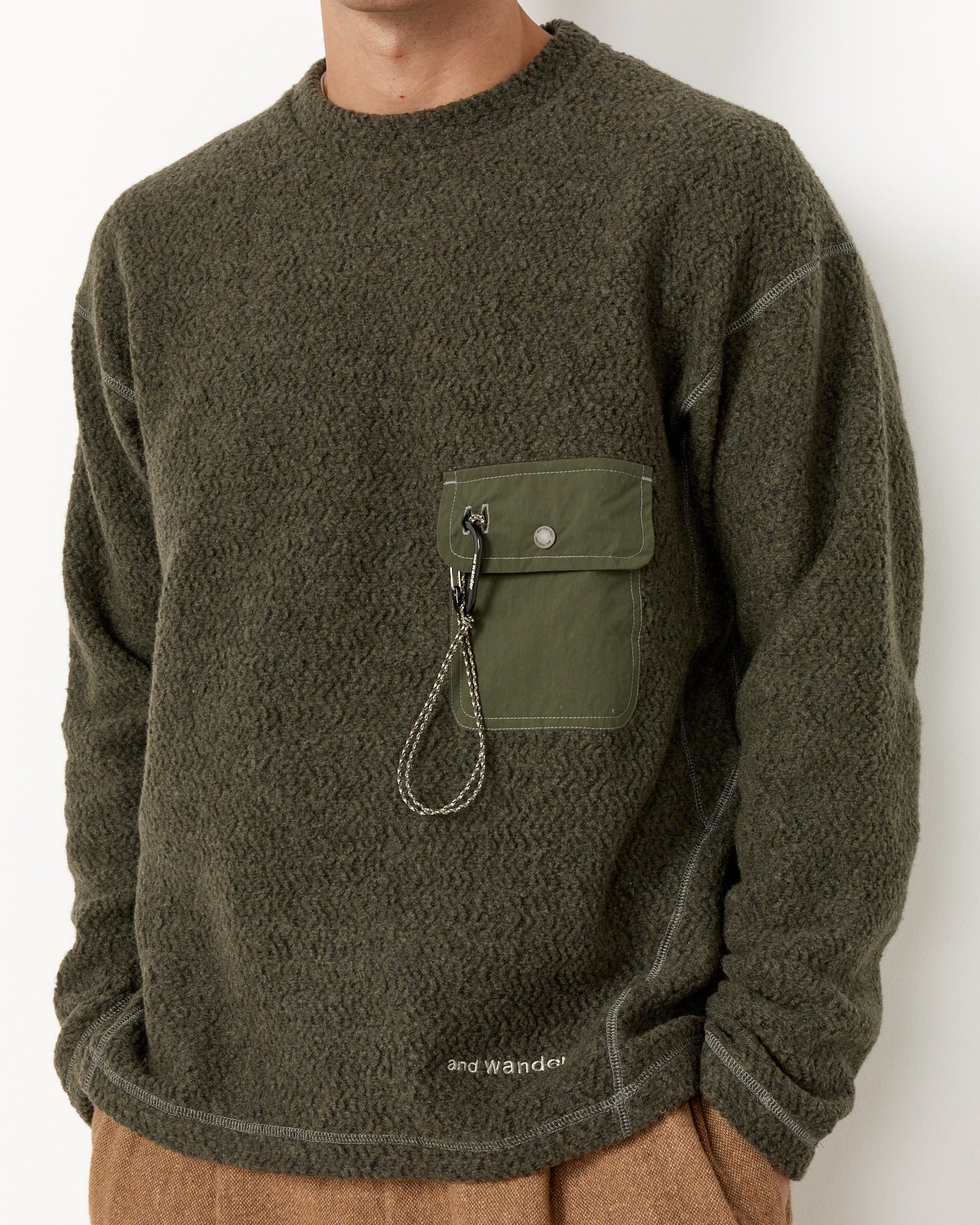 Re Wool JQ Crew Neck