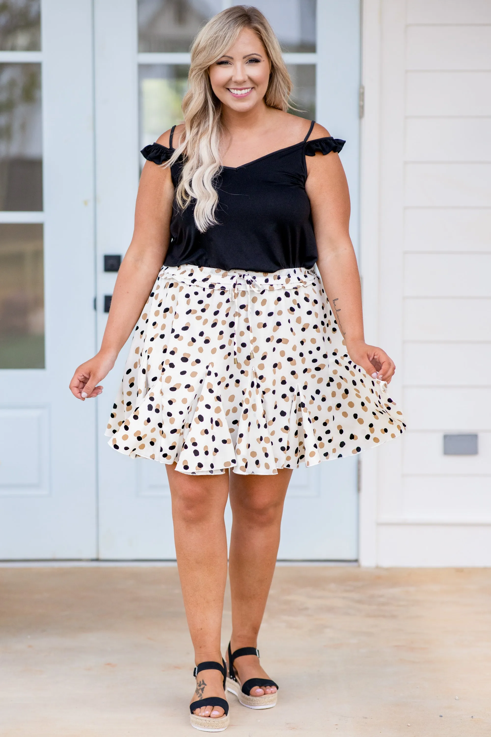 Remember The Romance Skirt, Ivory