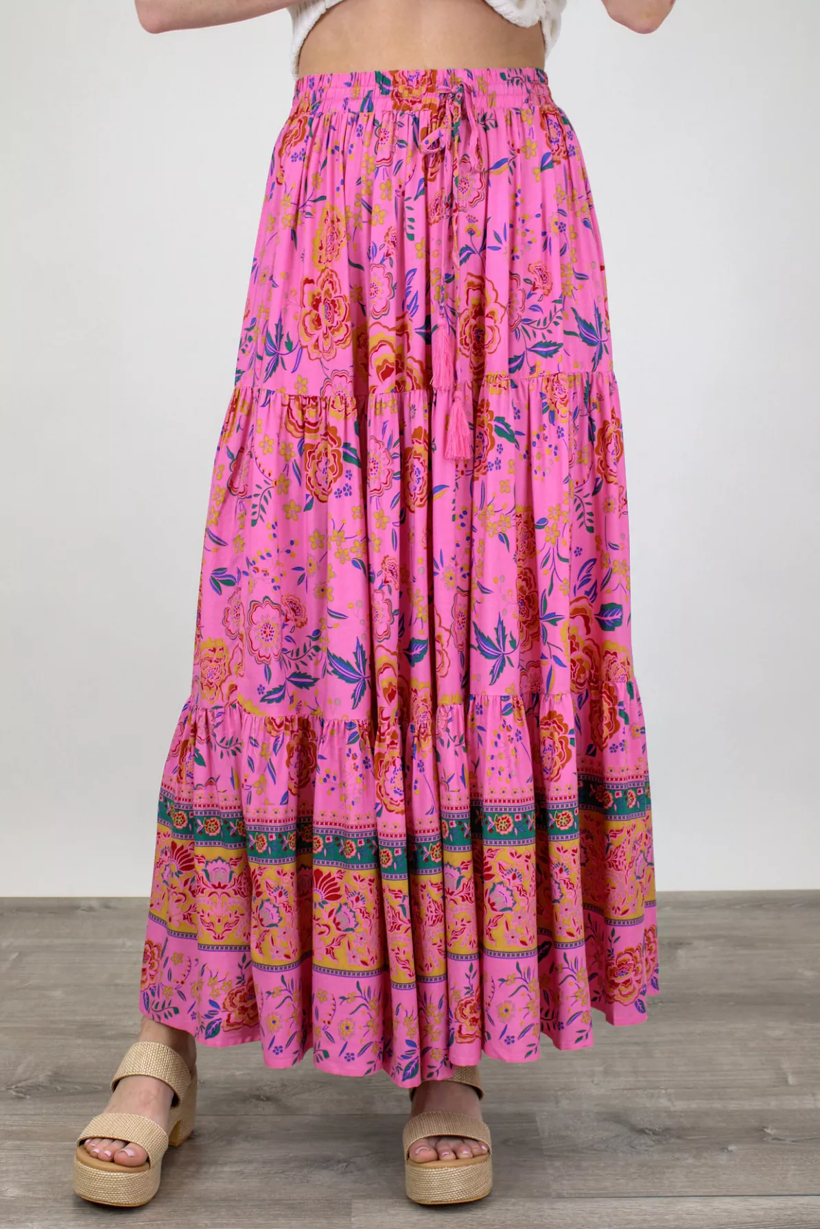 Rosalie Floral Maxi Skirt