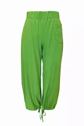 SALE Woven Boba Pants | Techno Lime