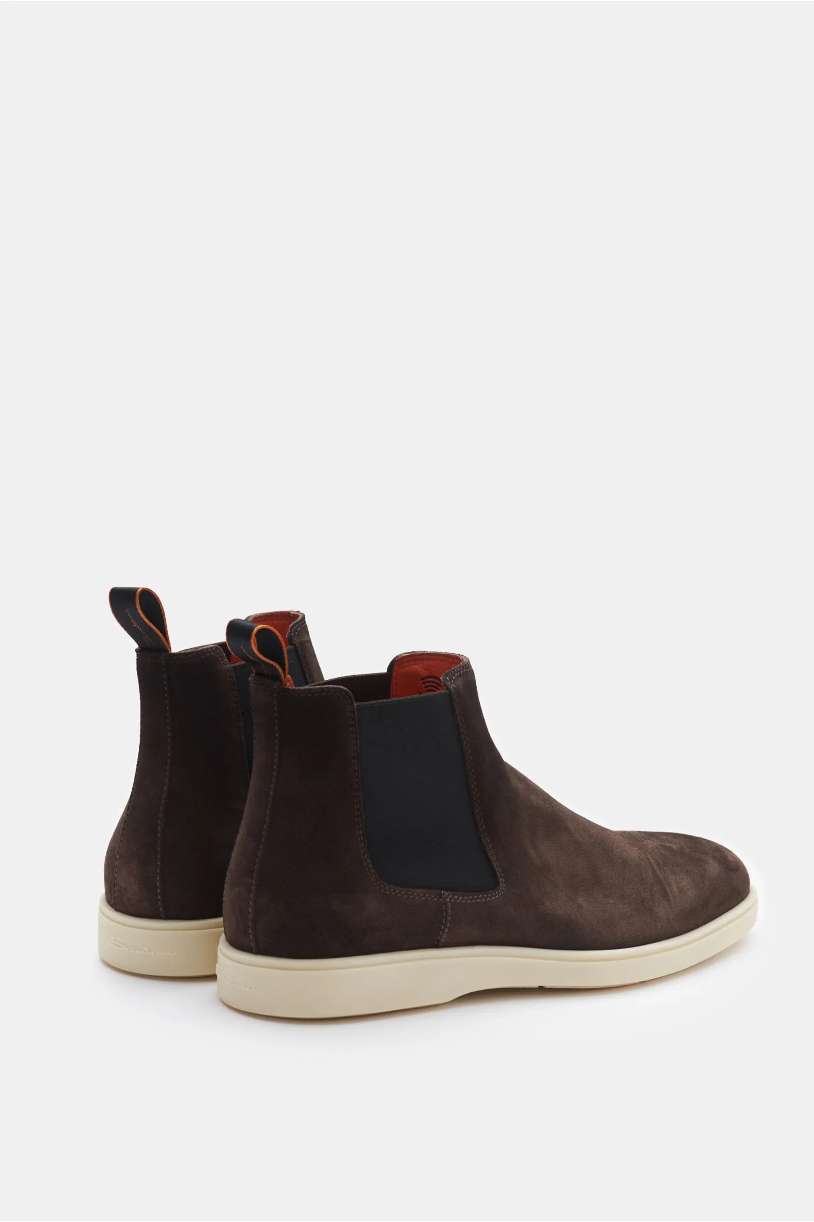 SANTONI Chelsea boots dark brown