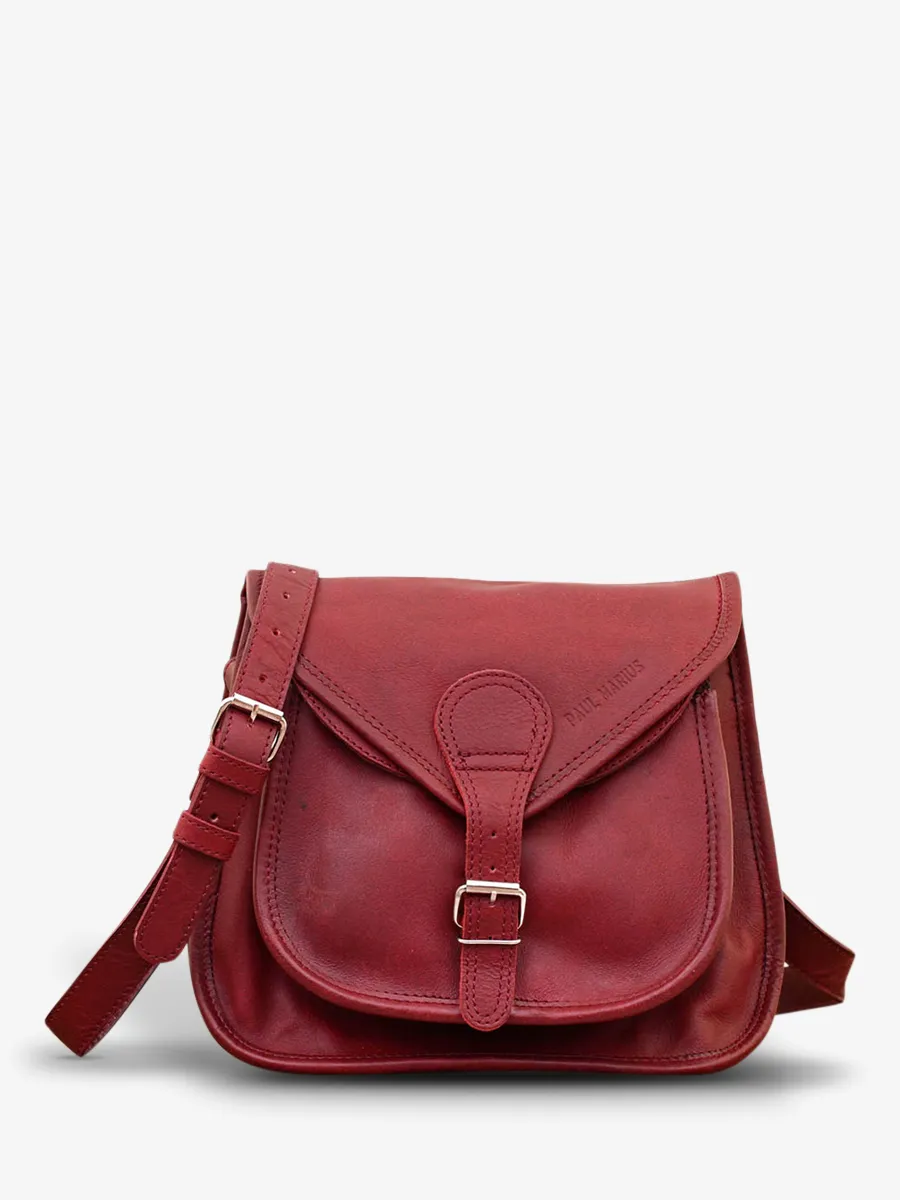 shoulder bags for women Red - LaBesace Deep Red | PAUL MARIUS