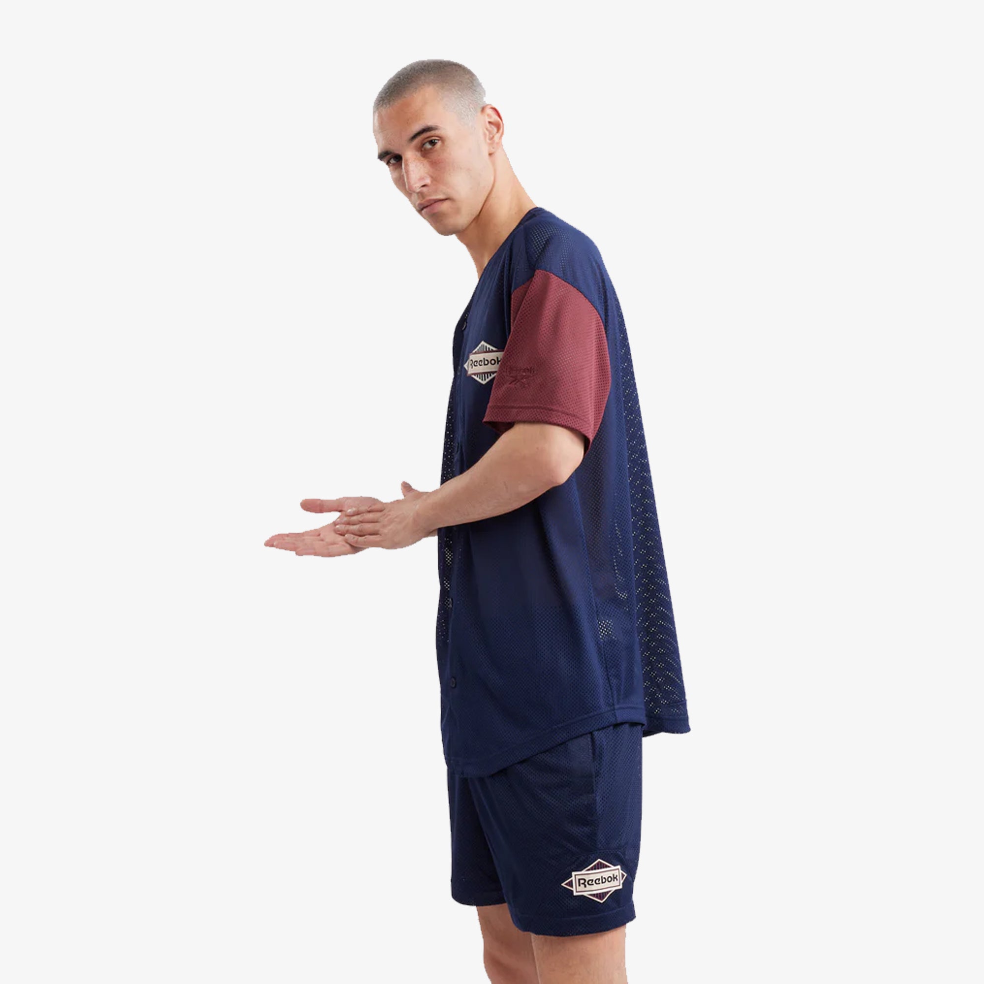 SPORTING GOODS BASEBALL JERSEY 'VECTOR NAVY'