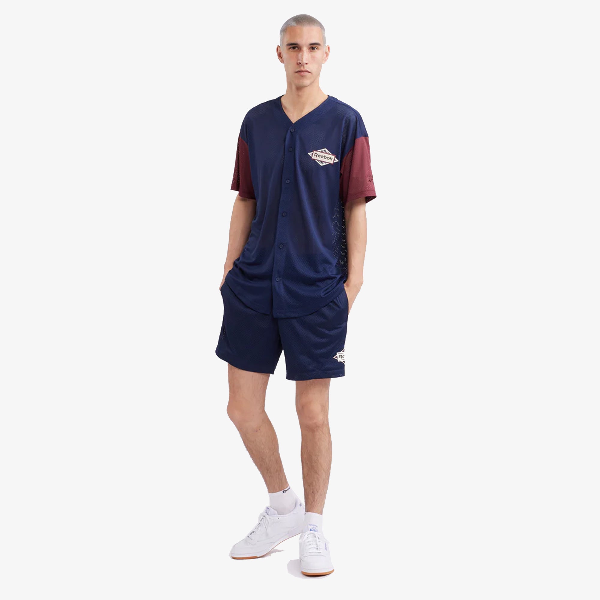 SPORTING GOODS BASEBALL JERSEY 'VECTOR NAVY'