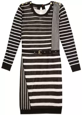 Striped Knit Dress