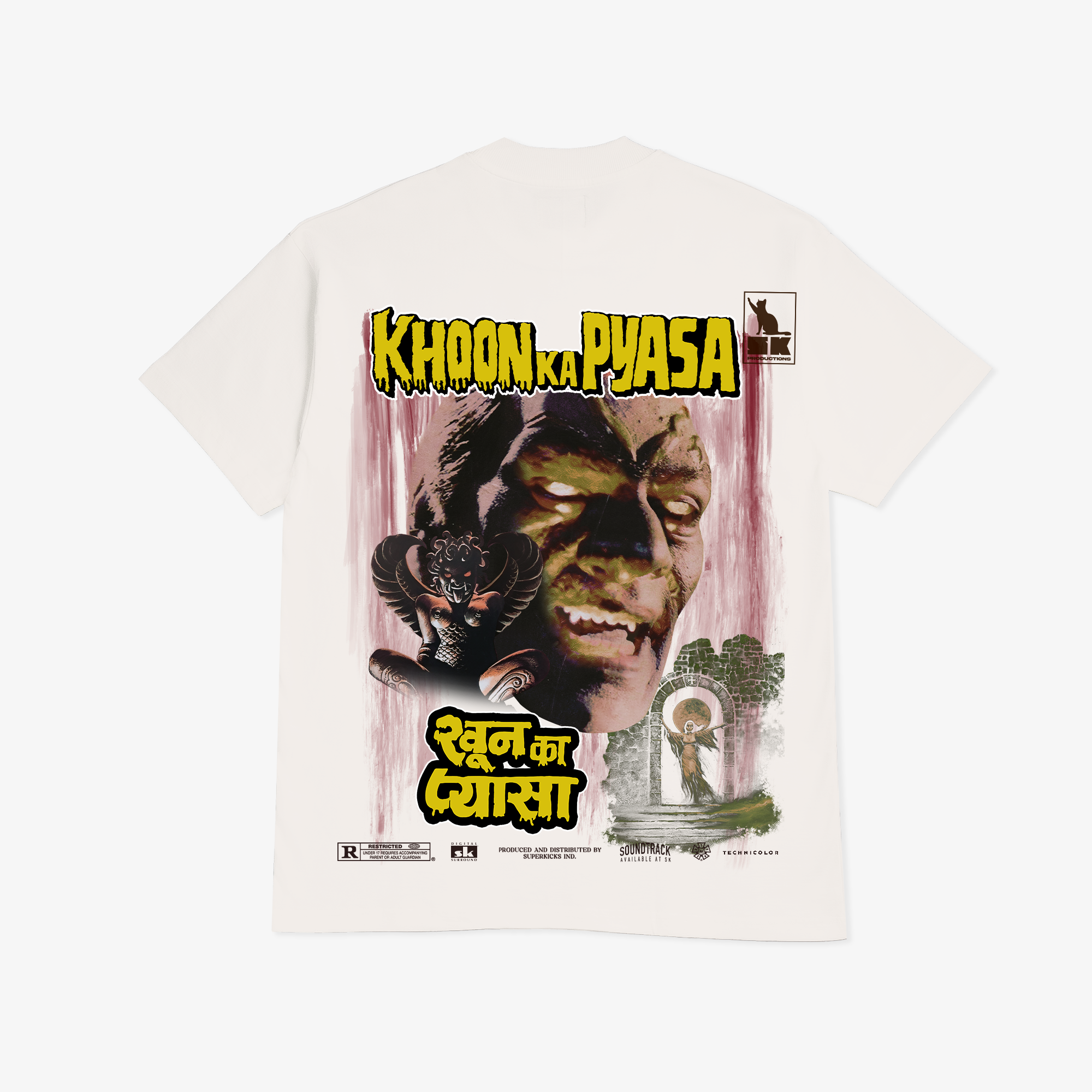 SUPERKICKS HORROR PACK T-SHIRT “KHOON KA PYASA”