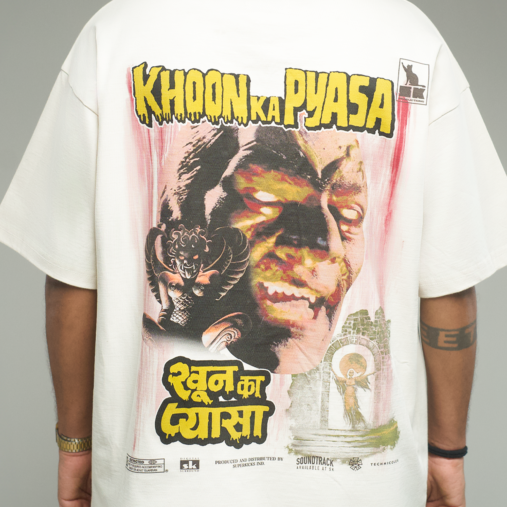 SUPERKICKS HORROR PACK T-SHIRT “KHOON KA PYASA”