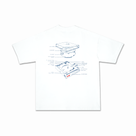 SUPERKICKS X BUDWEISER THE BLUEPRINT TEE