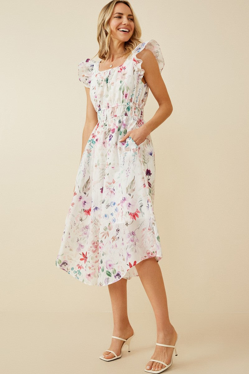 The Floral Garden Party Dress