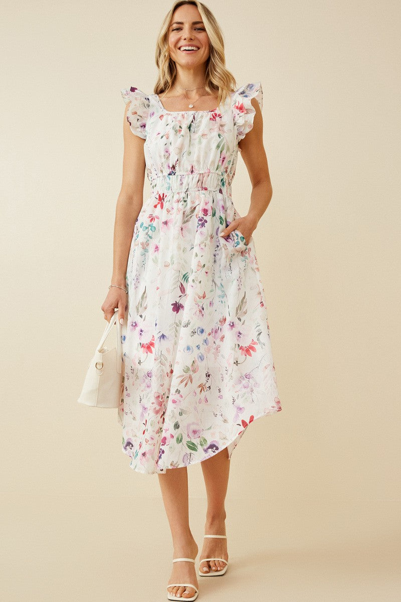 The Floral Garden Party Dress