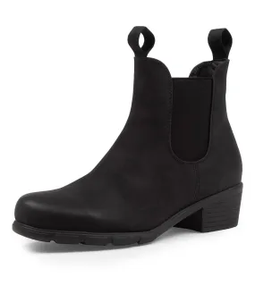 THERAPY Harmony Black Chelsea Boots