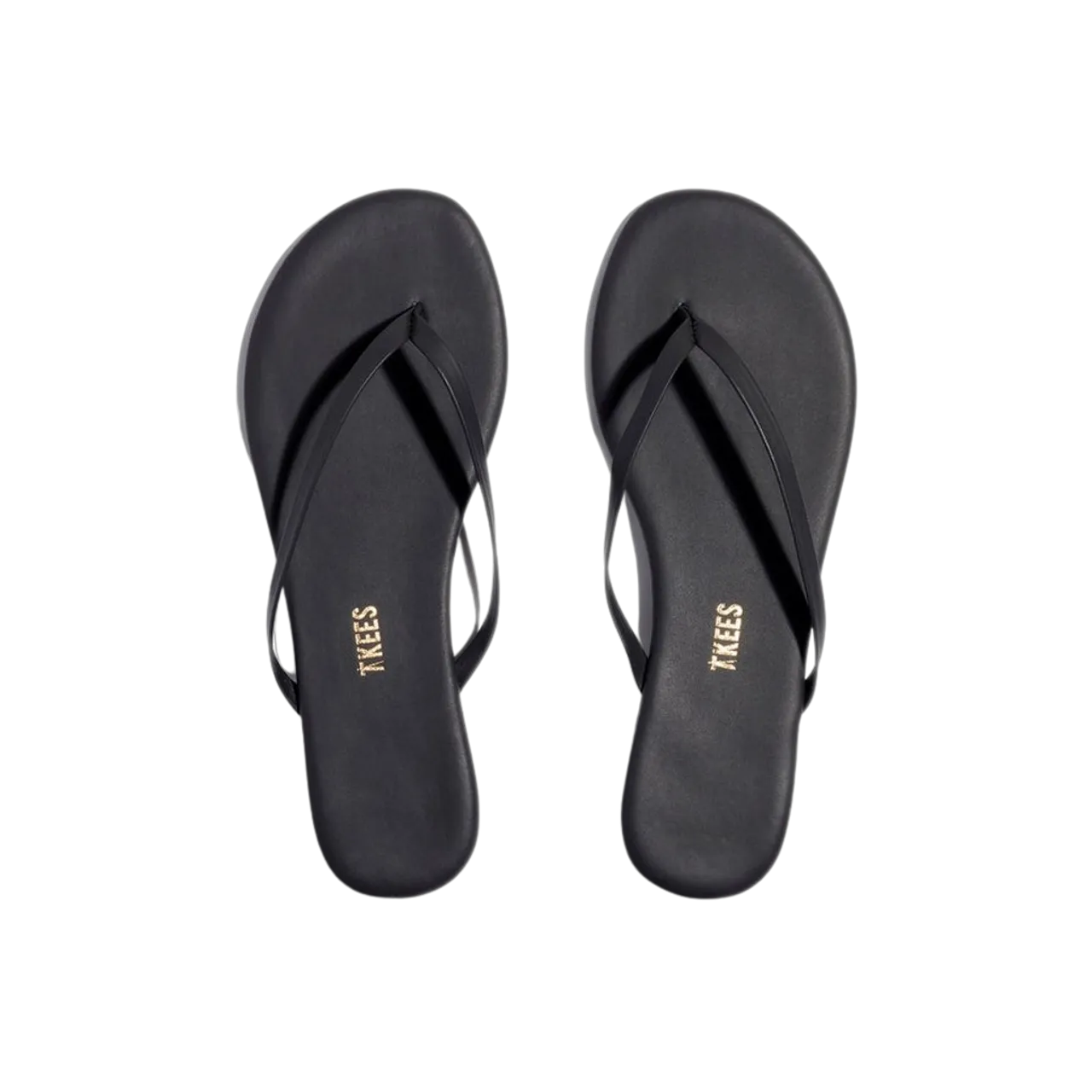 Tkees Solids Flip Flop, Washed Black