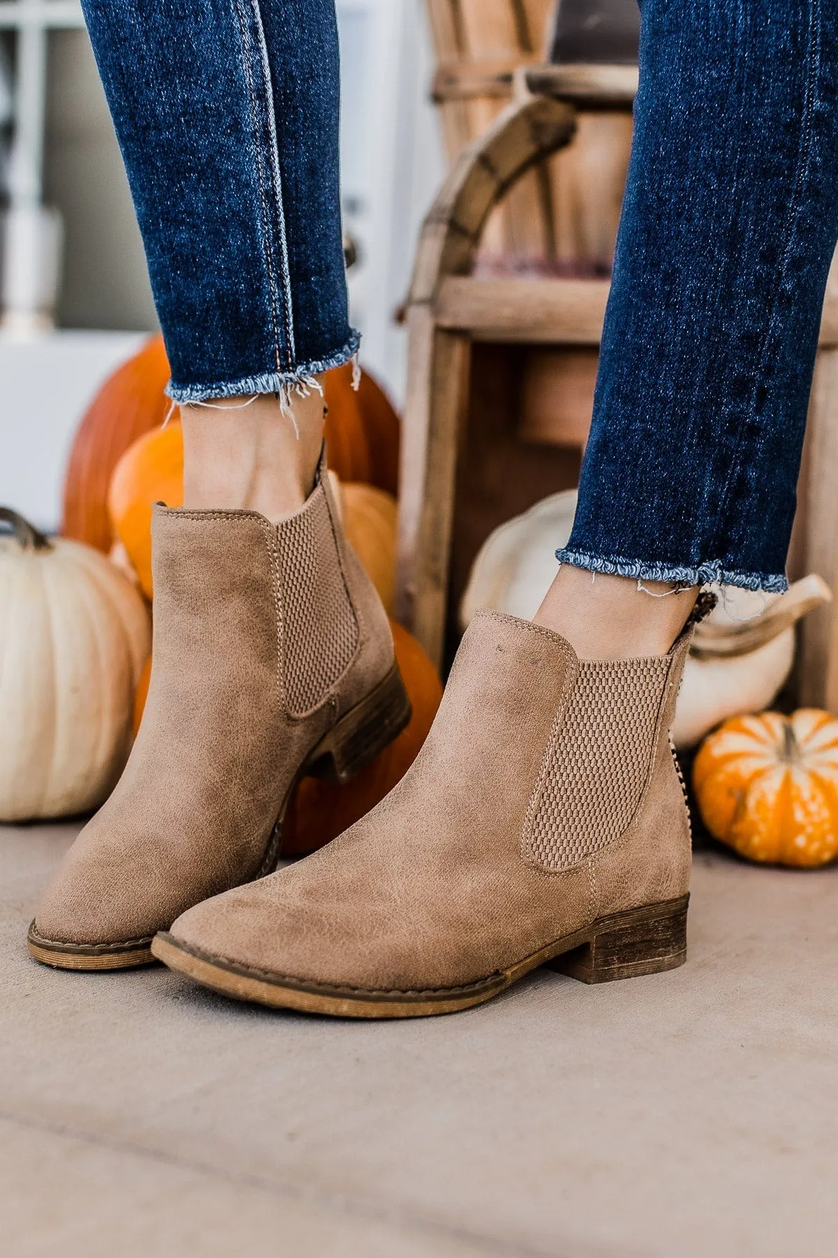 Very G Blake Booties- Beige