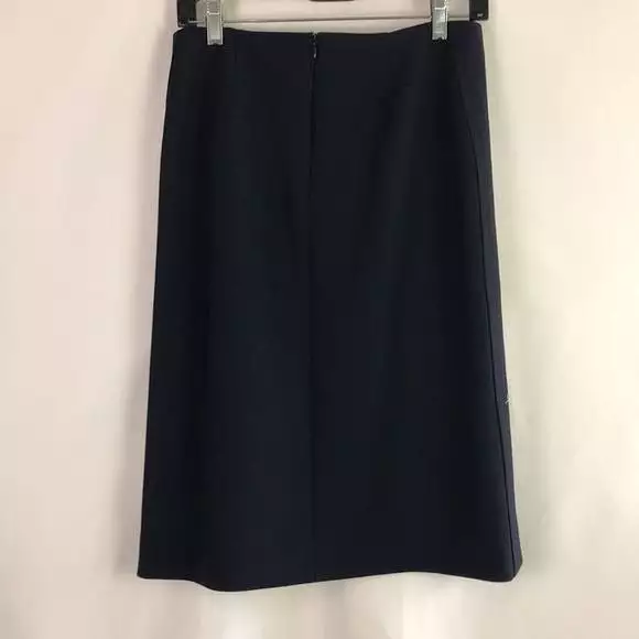 VictoriaBeckhamNavy MIDI Skirt