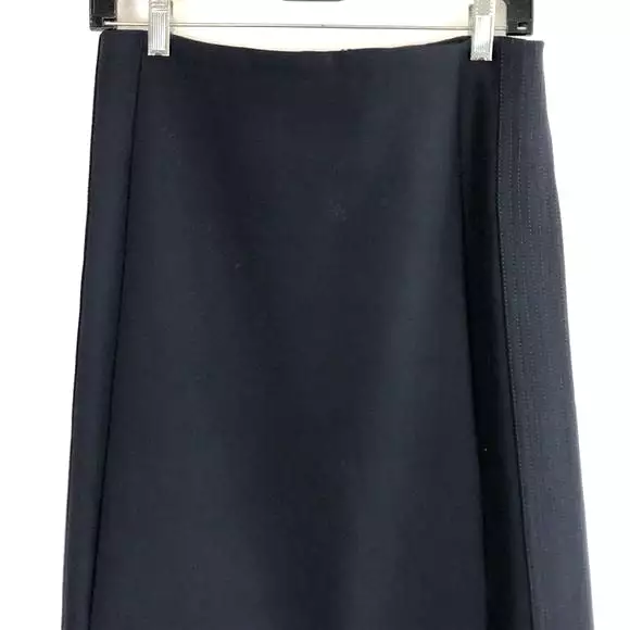 VictoriaBeckhamNavy MIDI Skirt