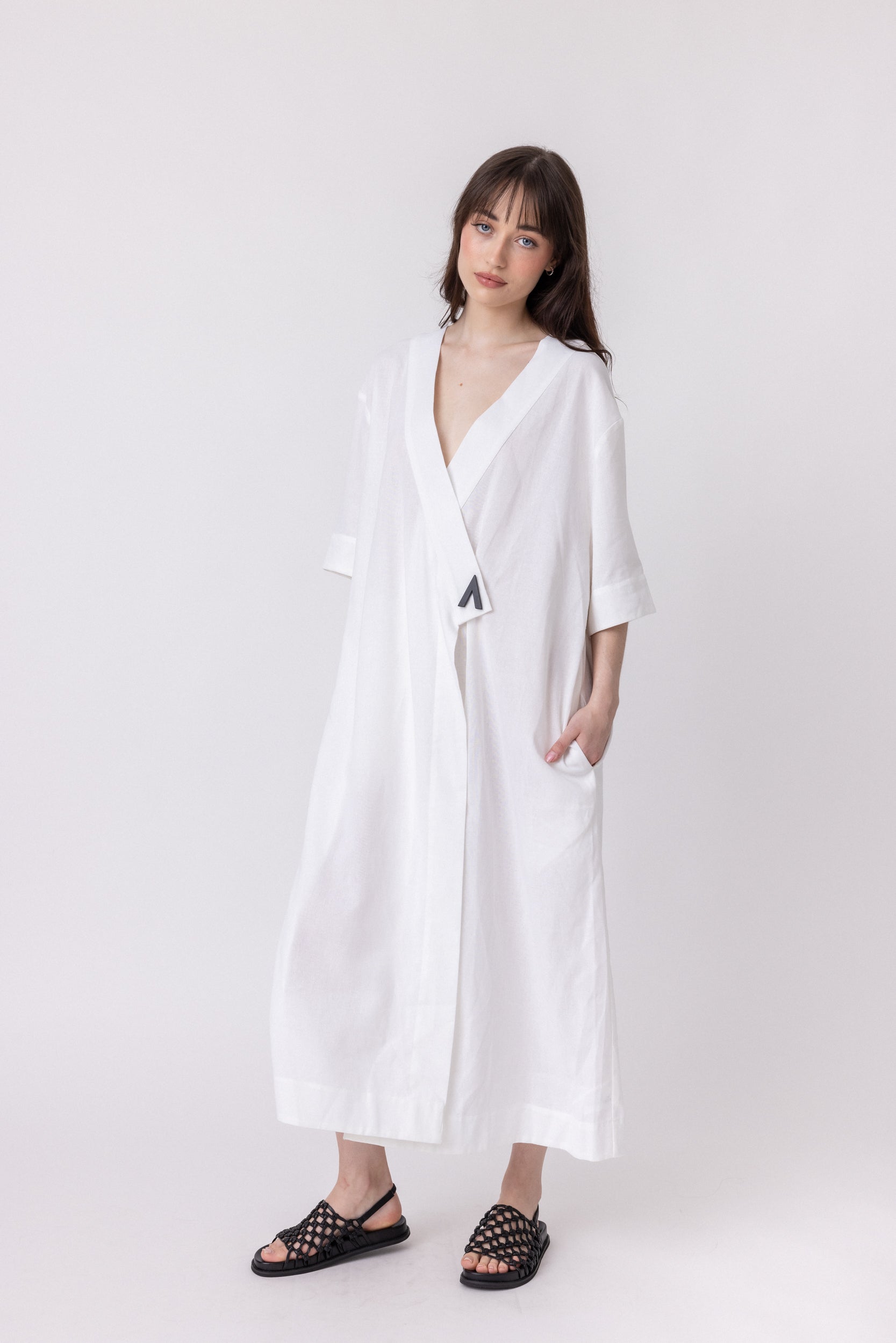 VINCENTI Dress White