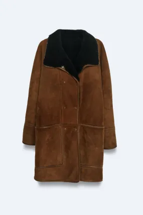 Vintage Shearling Coat