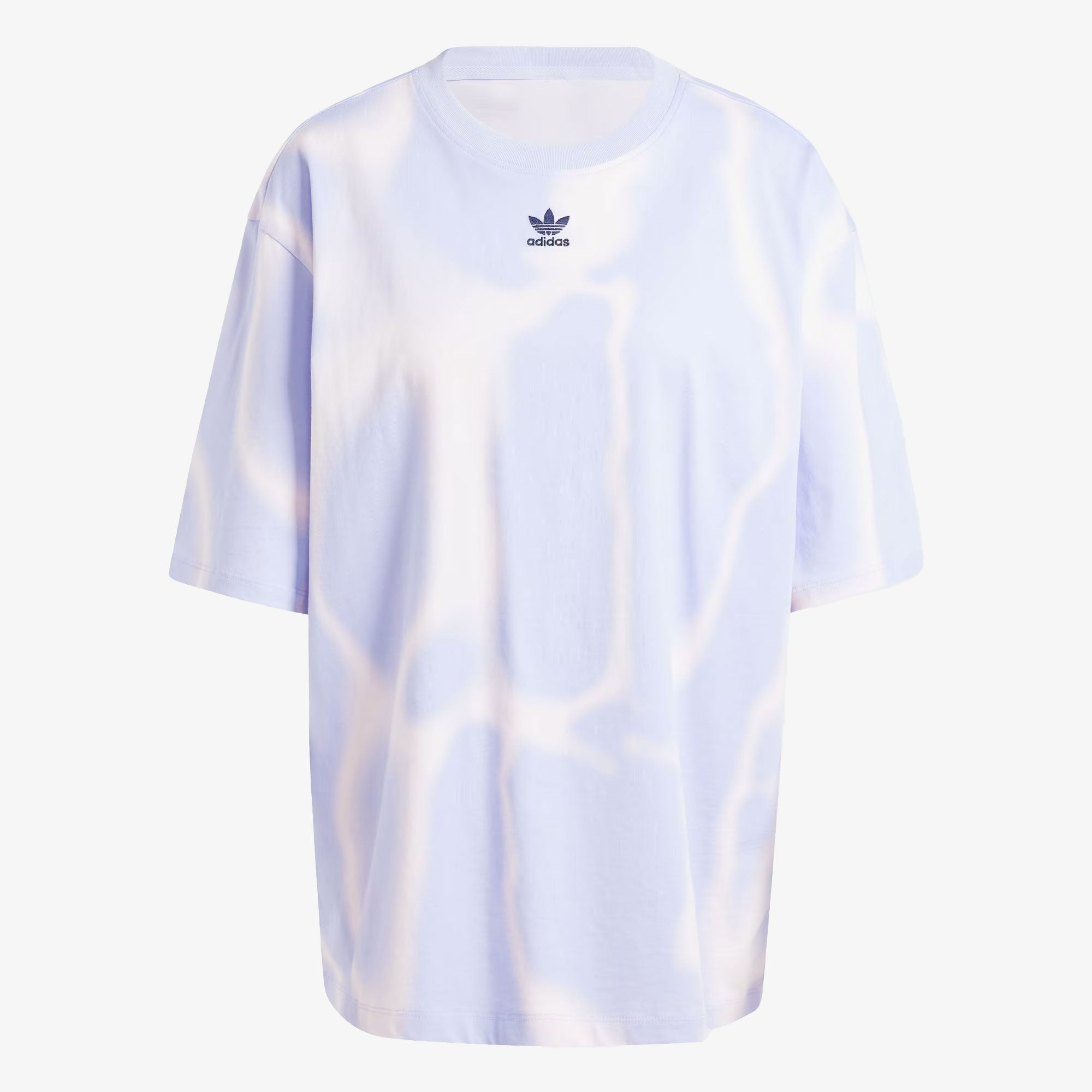 WMN'S DYE ALLOVER PRINT TEE 'VIOLET TONE'