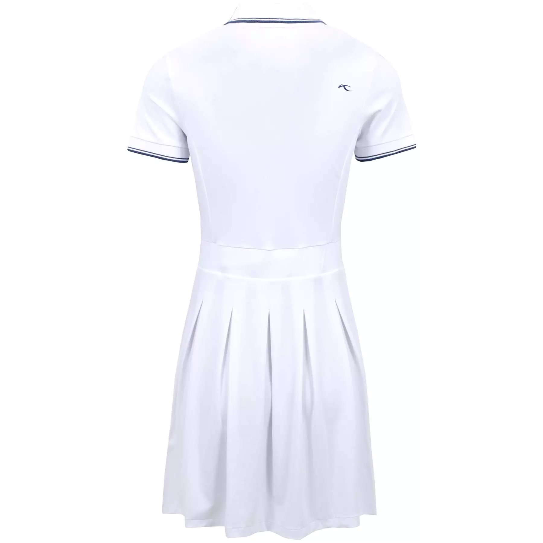 Womens Mara Dress White/Atlanta Blue - SS22