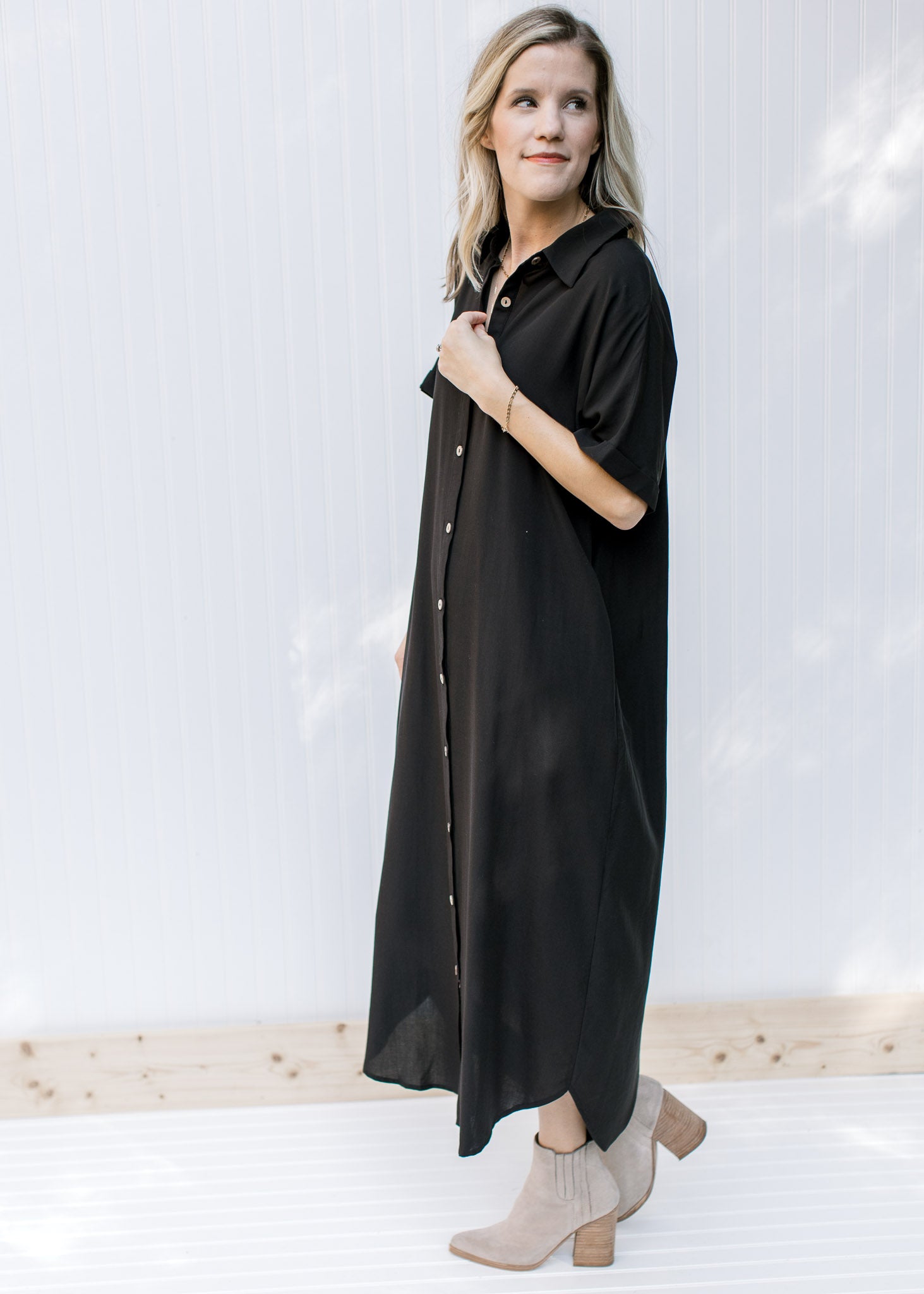 X Black Casual Day Dress